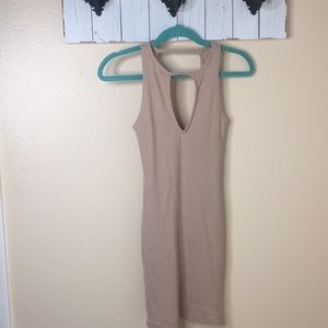 Kendall & Kylie Nude Dress